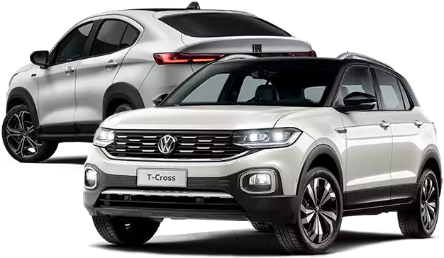 Fastback e t-cross com rastreador veicular